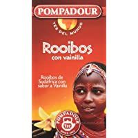 Los mejores  - Pompadour Té del Mundo Rooibos Vainilla - 20 Bolsitas